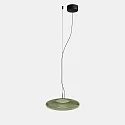 Pendel PLAT SURFACE (LIGHT FOR LIFE) med skærm, CCT Switch, justerbar, med diffuser IP20, sort dæmpbar