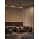 Pendel PLAT RECESSED (DALI-2) med skærm, CCT Switch, justerbar, med diffuser IP20