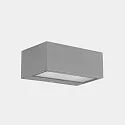 wall and ceiling luminaire NEMESIS R7S - 7x17CM up / down, small R7S IP44, grey dimmable