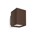 Udendørs wall luminaire AFRODITA POWER LED up / down, omskiftelig, gå tilbage IP55, brun 