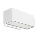 Udendørs wall luminaire AFRODITA LED SINGLE EMISSION - 22CM down, 1-flamme IP65, hvid 