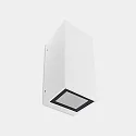 Udendørs wall luminaire AFRODITA GU10 DOUBLE up / down, 2-flammer GU10 IP65, hvid dæmpbar