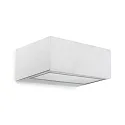outdoor wall luminaire NEMESIS LED - 9x22CM up / down, large, switchable IP65, white 