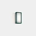 Væg- og Loftlampe SKAT MINI 200MM flad, slagfast, on/off IP65, birkgroen 