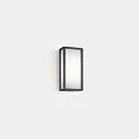 Udendørs wall luminaire SKAT MINI 200MM flad, slagfast, on/off IP65, antracit 