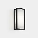 wall and ceiling luminaire SKAT 350MM impact resistant, on/off IP65, black 