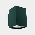 Udendørs wall luminaire AFRODITA POWER LED down, omskiftelig, gå tilbage IP65, mørkegrøn 