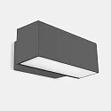 Udendørs wall luminaire AFRODITA LED DOUBLE EMISSION - 30CM up / down, omskiftelig IP66, antracit 