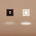 LEDS C4 orienteringslys CLICK firkantet, lateral stråling, omskiftelig IP65, sort 