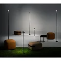 LEDS C4 Jordspydslampe INVISIBLE ADJUSTABLE med stik, justerbar, vipbar, on/off IP54, sort 
