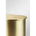LEDS C4 Bordlampe PERLINA TABLE med USB tilslutning, CCT Switch, med stik, med touch-dæmper IP20, guld mat dæmpbar