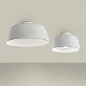 LEDS C4 Væg- og Loftlampe MISO Ø 285MM E27 IP20, hvid mat dæmpbar