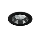 ceiling recessed luminaire DAKO FIXED 175MM rigid, incl. LED driver, switchable IP66, black 