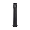 Standerlampe NOTT E27 IP65, opal, sort