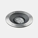 floor recessed luminaire GEA COB 125 adjustable, passable, on/off IP65, stainless steel 