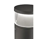 Pælelampe DAN cylindrisk, lang, CCT Switch, justerbar IP66, antracit 