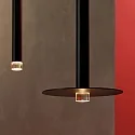 metal disc, black