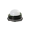 Lampesokkel CISNE FLOOR - LED uden skærm, CCT Switch, multipower IP65, sort 