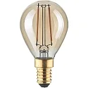 filament lamp drop GOLD switchable P45 clear E14 2,5W 180lm 1800K 320° CRI 80-89 