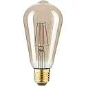 lamp Edison pear shape ST64 GOLD switchable ST64 clear E27 4,5W 380lm 1800K 320° CRI 80-89 