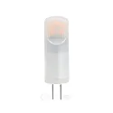 LED pin base lamp, G4, 12V AC/DC, 2.4W 3000K 275lm, frosted
