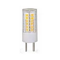 LED pin base lamp, 12V AC/DC, G4, 4W 3000K 450lm