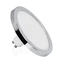 Diffusorlmape AQUA Ø 110MM flad, rund, CCT Switch, omskiftelig, med diffuser mat GU10 7W 400lm 2700 / 4000K 110° CRI 80-89 