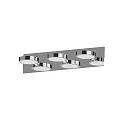 Spejllampe AQUA ONNA 3-flammer, CCT Switch, omskiftelig GX53 IP44, chrom 