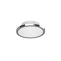 Loftlampe AQUA DISK-1 / 147MM 1-flamme, CCT Switch, omskiftelig GX53 IP44, chrom, blank 
