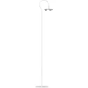 LED Standerlampe SIMPLESSA, 8W, GU10, 2700K, 650lm, hvid/chrom