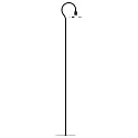 LED Standerlampe SIMPLESSA, 8W, GU10, 2700K, 650lm, sort/chrom