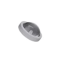 LED lyskilde GX53 POWERLENS 60° 75MM flad, rund, med linseoptik 4,8W 420lm 2700K 60° CRI 80-89 