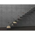 Lumexx Udendørs wall luminaire ARCA STEP, sort