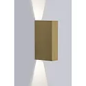 Lumexx Udendørs wall luminaire SLIM FLEX up / down IP65, guld dæmpbar