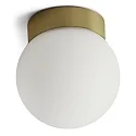 Væg- og Loftlampe PALLA MINI IP44, messing dæmpbar