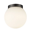 wall and ceiling luminaire PALLA MINI IP44, titanium dimmable