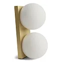 Væg- og Loftlampe PALLA MINI IP20, messing dæmpbar