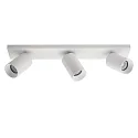 Loftlampe SPOTON 3 3-flammer GU10 IP20, hvid