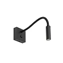 Væglampe FLEX WALL LED IP20, sort dæmpbar