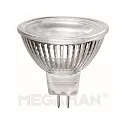 LED MR16 glass reflector lamp, 12V AC, GU5.3, 5.5W 2800K 390lm 36°