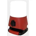Megatron LED Work lamp HELFA 360° site luminaire, 40W, 5000K, 4000lm, IP54, red
