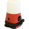 Megatron LED Work lamp HELFA 360° site luminaire, 40W, 5000K, 4000lm, IP54, red