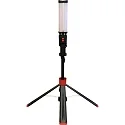 Megatron LED Arbejdslampe HELFA DUO Lys på byggepladsen, 80W, 5000K, 4500lm, IP54, rød