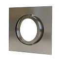 Indbygnings loftlampe DECOCLIC 68MM / GU10 + GU5.3 firkantet, svingbar GU10 IP20, jern børstet dæmpbar