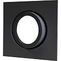 Megatron Installationshus DECOCLIC 68MM / GU10 + GU5.3 firkantet, svingbar, sort mat