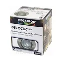 Downlight DECOCLIC rund, svingbar GU10 IP23, jern børstet 