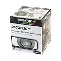 Downlight DECOCLIC rund, dæmpbar GU10 IP23, jern børstet 