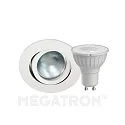 Downlight DECOCLIC rund, svingbar GU10 IP20, hvid 