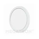 LED ceiling luminaire PANO CCT DIM ROUND, IP20, dimmable, white, Ø 16.5cm, 12W 3000-6500K 1000lm 110°