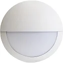 Dæksel DULA / EYE-LID halvrund, med diffuser, hvid